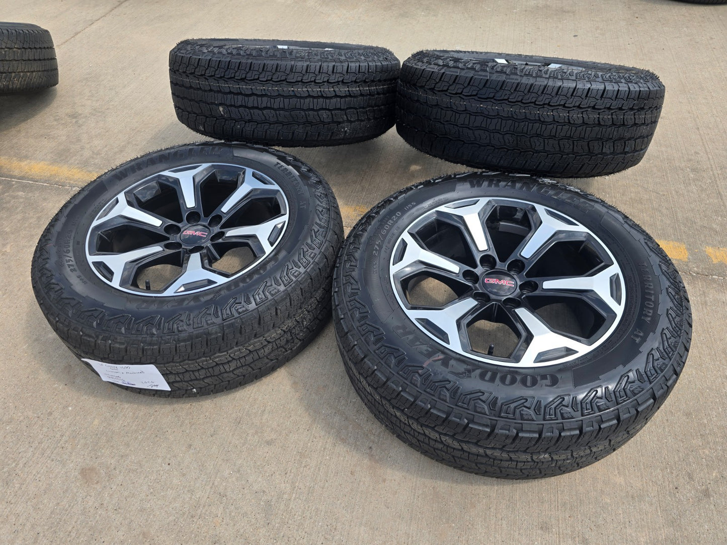 20" GMC Sierra AT4X Canyon Chevy Silverado OEM wheels rims 2025 2026 2027 NEW