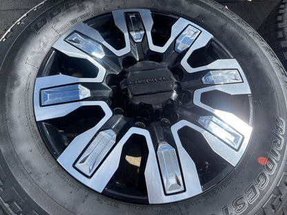 20" GMC Sierra DENALI 2500 3500 OEM wheels rims 5958 14138 Chevy DUELER A/T SET