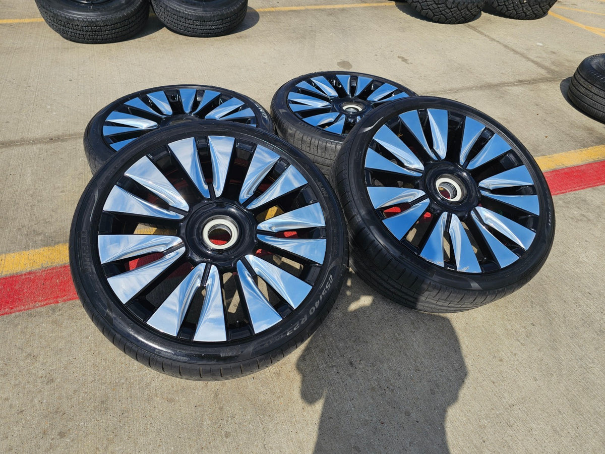 23" Rolls Royce Spectre OEM wheels rims 5x120 Wraith Ghost Dawn Cullinan