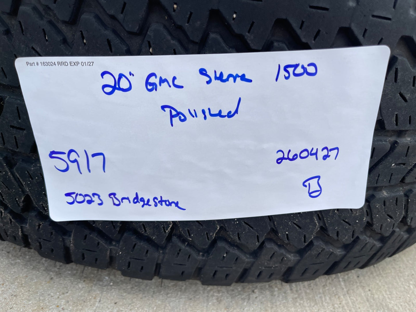 20" GMC Sierra Yukon Denali OEM 5917 wheels rims Chevy 2021 2022 2023 2025 2026