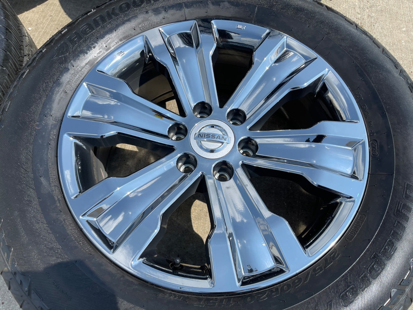 20" Nissan Titan Armada OEM 62753 wheels rims 2018 2019 2020 2022 2023 2024 2025