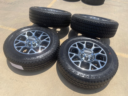 20" Ford F-250 F-350 OEM Lariat wheels rims 10292 tires SET BRIDGESTONE A/T