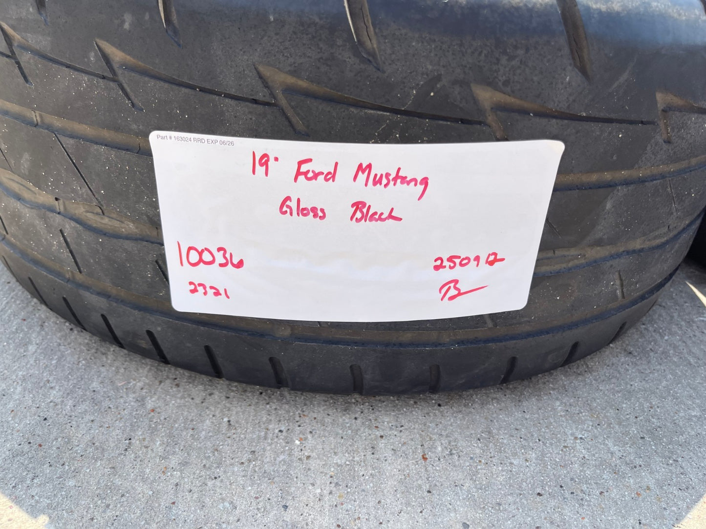 19" Ford Mustang GT Performance Track Pack OEM 10036 10038 wheels rims
