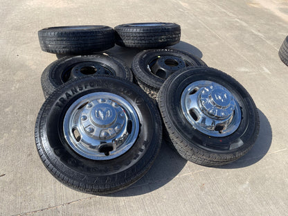 17" Dodge Ram 3500 Dually Laramie 8x200 wheels rims 2703 2704 OEM DISCOUNTED