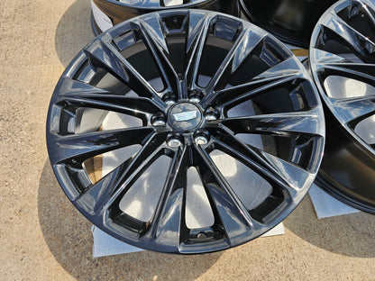 24" Cadillac Escalade V OEM ONYX wheels rims 2023 2024 2025 2026 2027 NEW