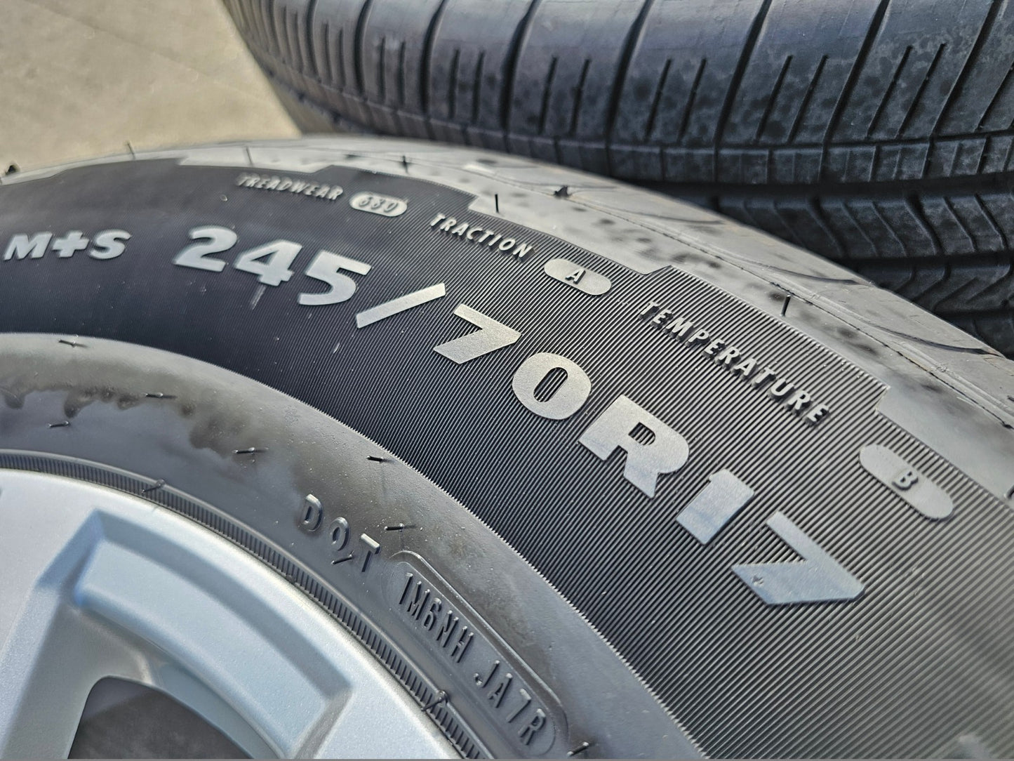 17" Toyota Tacoma 4Runner TRD OEM 94254 10637 wheels rims 2025 2026 GOODYEAR