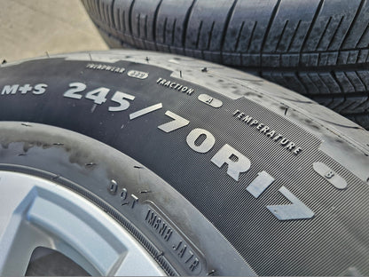 17" Toyota Tacoma 4Runner TRD OEM 94254 10637 wheels rims 2025 2026 GOODYEAR