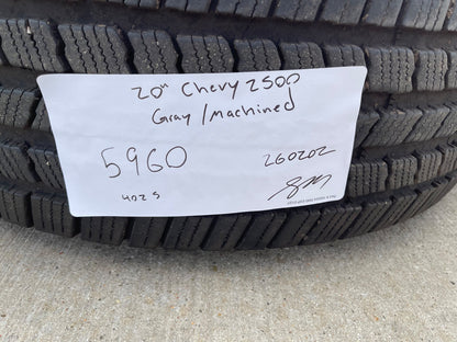 20" Chevy Silverado GMC Sierra AT4 2500 3500 OEM 5960 5947 wheels rims MICHELIN