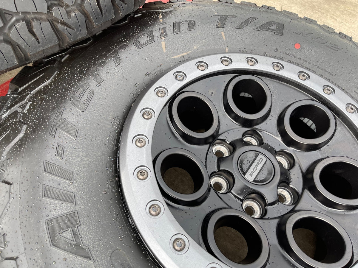 17" Ford F-150 Raptor OEM BEADLOCK 10612 rims wheels SET BFG KO2 37" NEW