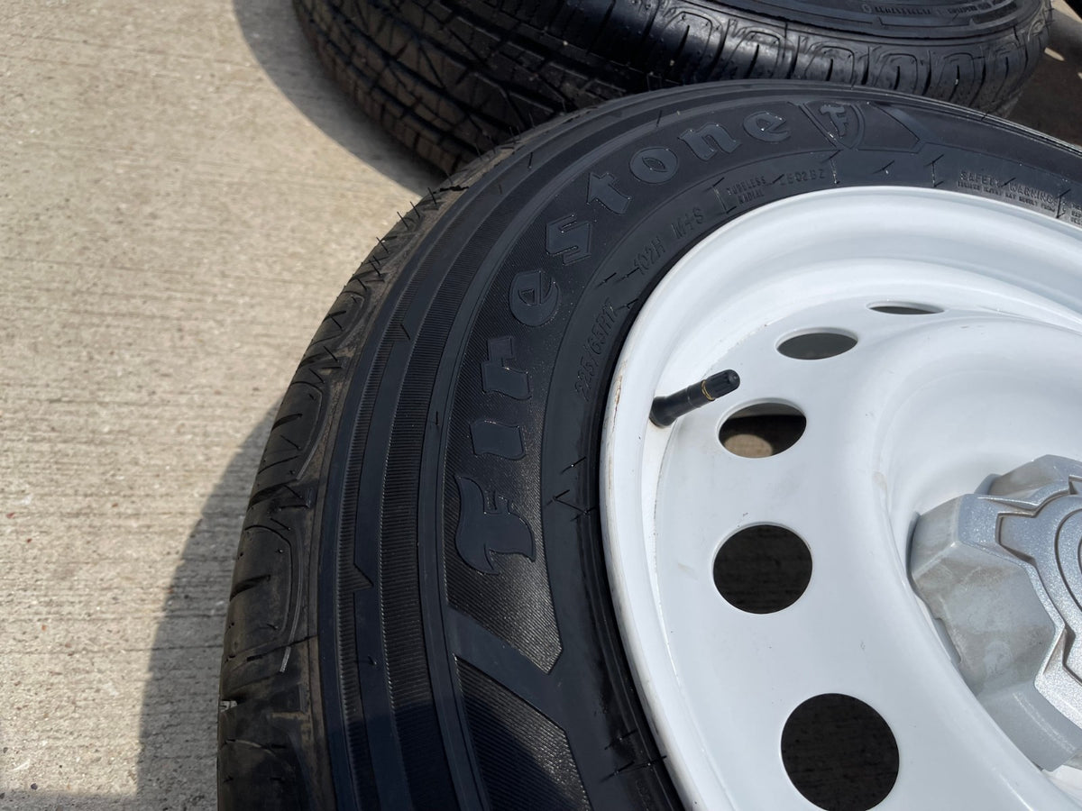 17" Ford Maverick Bronco Sport WHITE rims wheels 10415 OEM SET NEW