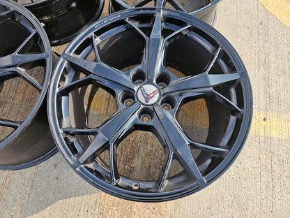 19" + 20" Chevy Corvette C8 OEM rims 14011 14012 2022 2023 2024 2025 2026