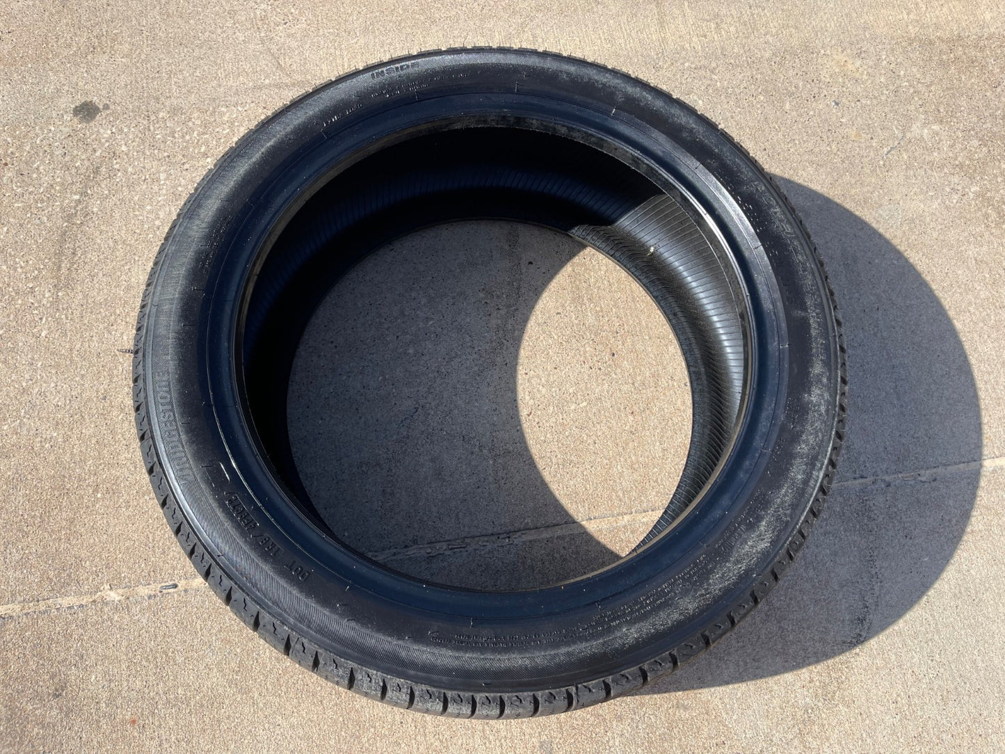 (1) 225/45/18 Bridgestone Potenza Sport A/S tire single 95W M+S 225/45R18 NEW