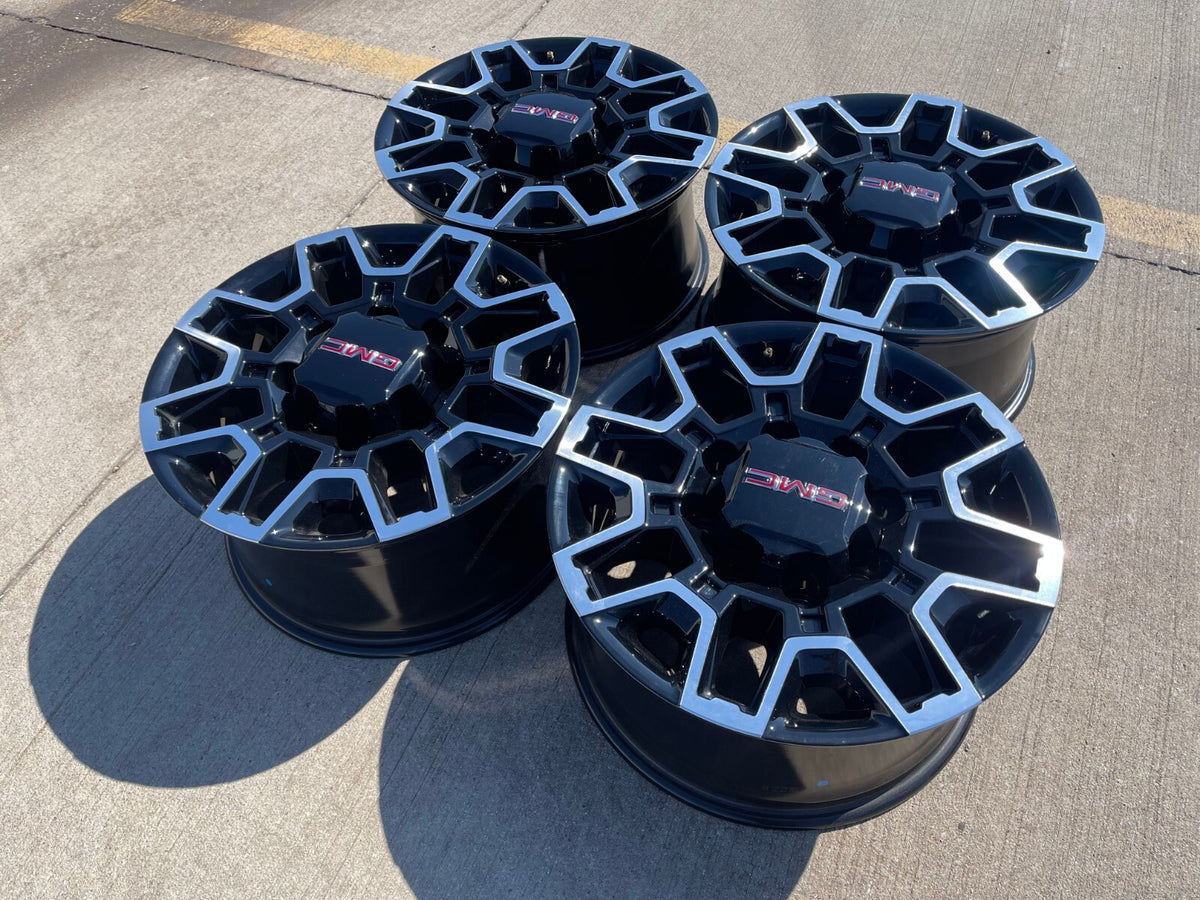 18" GMC Sierra AT4X Chevy Trail Boss 2500 OEM 14136 wheels rims 2025 2026 NEW