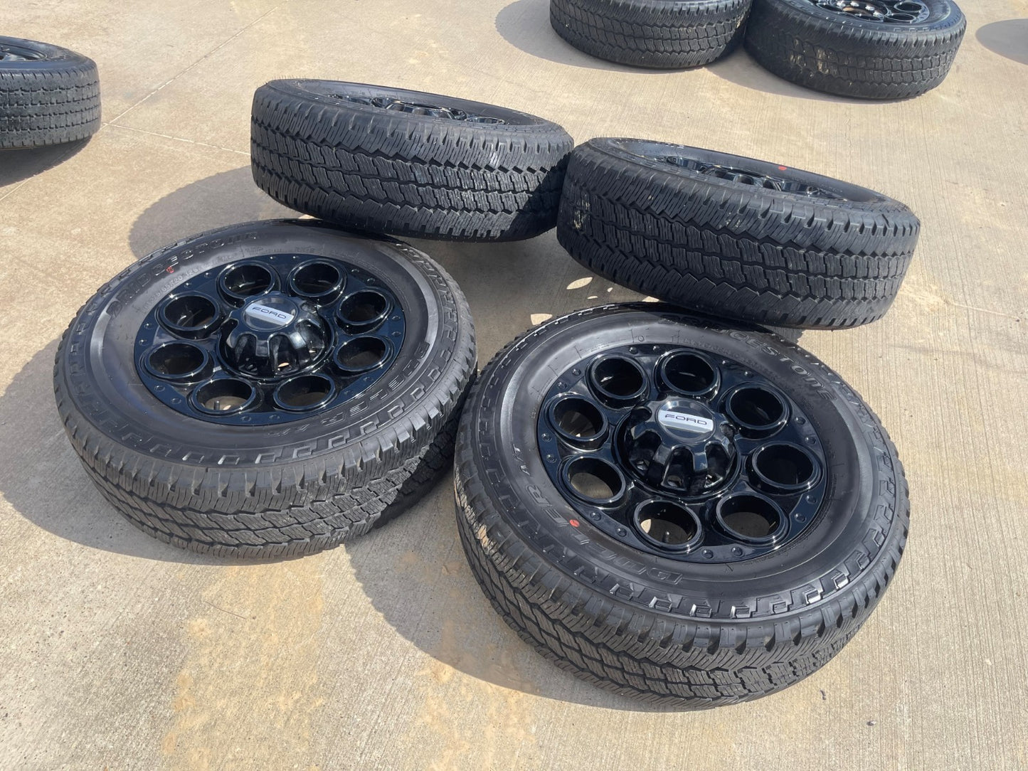20" Ford F-250 F-350 OEM TREMOR wheels rims SET 10299 10484 BRINDGESTONE NEW