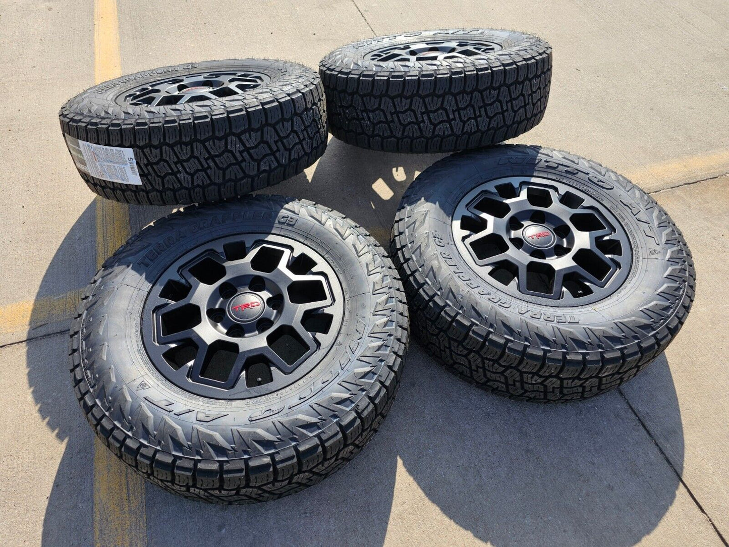 17" Toyota Tacoma 4Runner TRD OEM 10638 42611 95893 wheels rims 2025 NITTO NEW