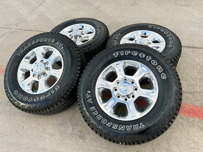 18" Ram 2500 3500 Laramie Power Wagon OEM wheels rims 2692 FIRESTONE A/T2 NEW