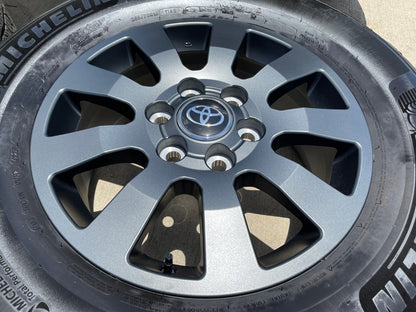 18" Toyota Land Cruiser OEM TRD wheels rims 95952 Tundra Sequoia MICHELIN