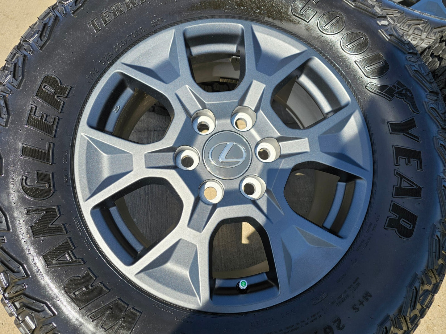 18" Lexus GX550 OEM 10544 wheels rims Land Cruiser Tundra Sequoia R/T SET NEW