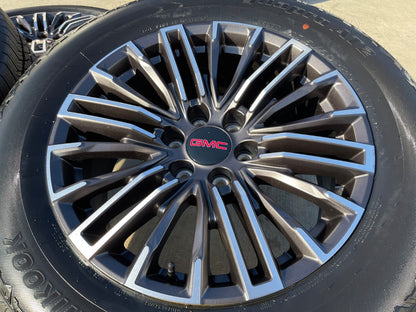 20" GMC Sierra Yukon Chevy Silverado OEM wheels rims 2024 2025 2026 NEW