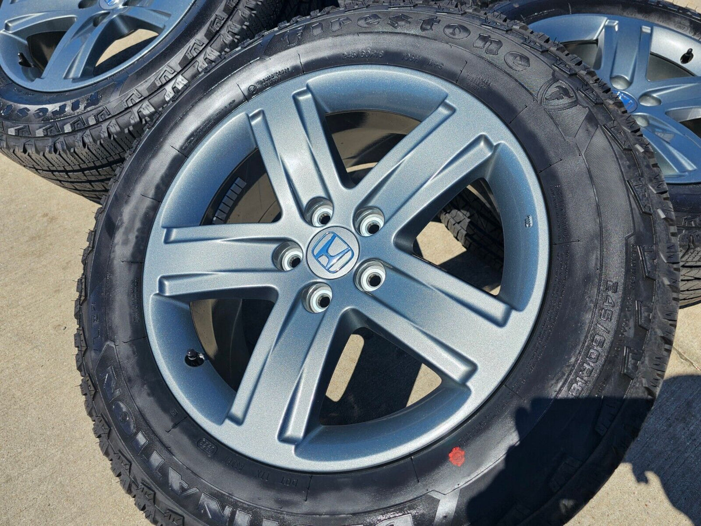 18" Honda Ridgeline Pilot Acura MDX OEM wheels rims 63655 GRAY 2023 2024 NEW