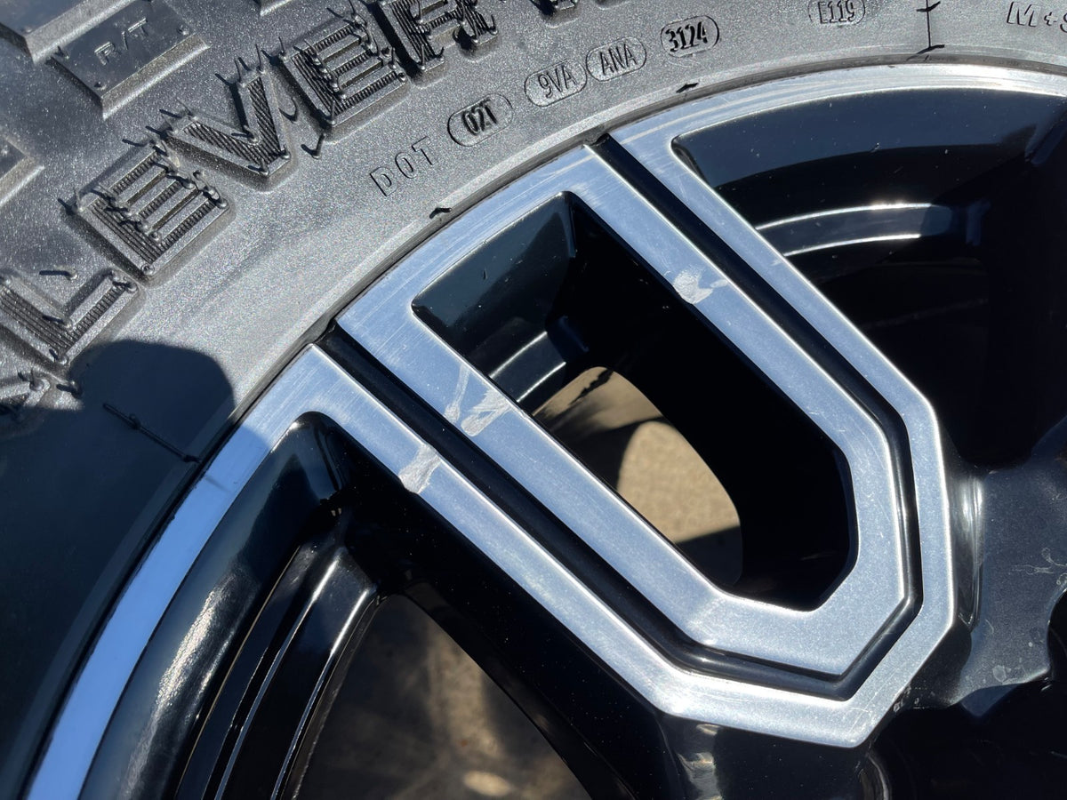 20" GMC Sierra AT4 2500 3500 OEM wheels rims 5950 Silverado KENDA 35" SET