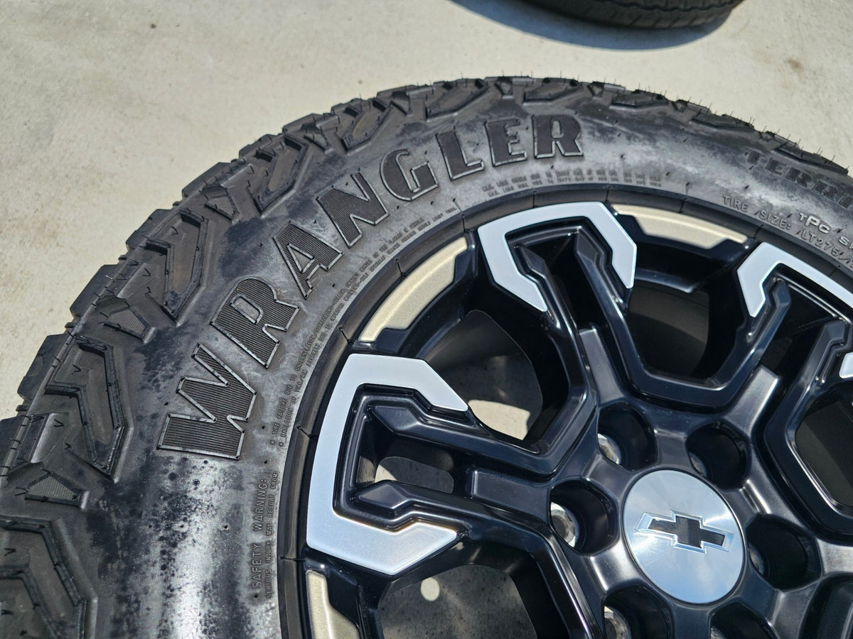 18" Chevy Silverado ZR2 Tahoe TRAIL BOSS Sierra OEM 95415 wheel rim GOODYEAR