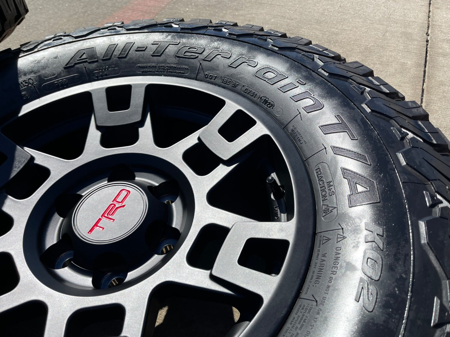 17" Toyota Tacoma 4Runner OEM wheels rims black 75167 TRD FJ NEW