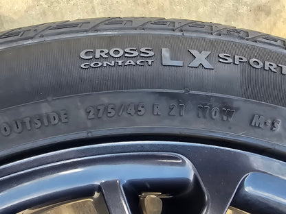 21" Jeep Grand Cherokee L OEM wheels rims 9291 Durango tires CONTINENTAL