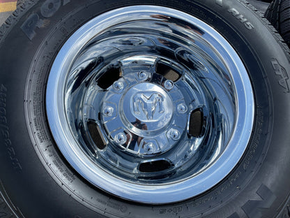 17" Dodge Ram 3500 Dually 8x200 wheels rims 2703 2704 OEM 2024 2025 2026