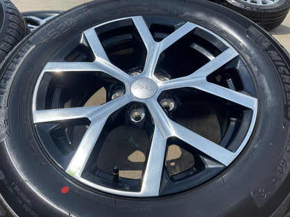 18" Jeep Grand Cherokee L OEM wheels rims 9285 Durango tires 2025 MICHELIN NEW