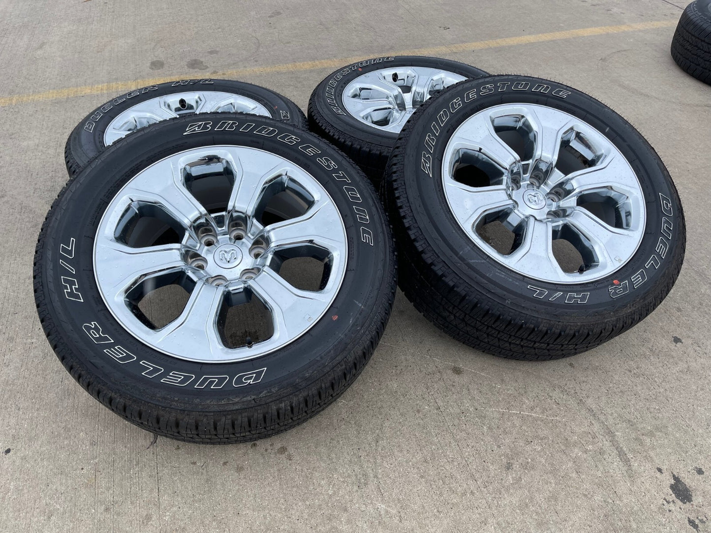 20" Dodge Ram 1500 OEM Laramie CHROME 2679 wheels rims 2023 2024 2025 2026