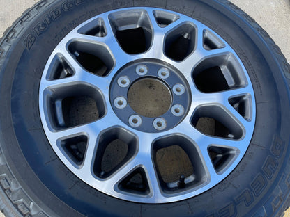 (1) 20" Ford F-250 F-350 OEM Lariat wheel rim 10292 tire BRIDGESTONE spare