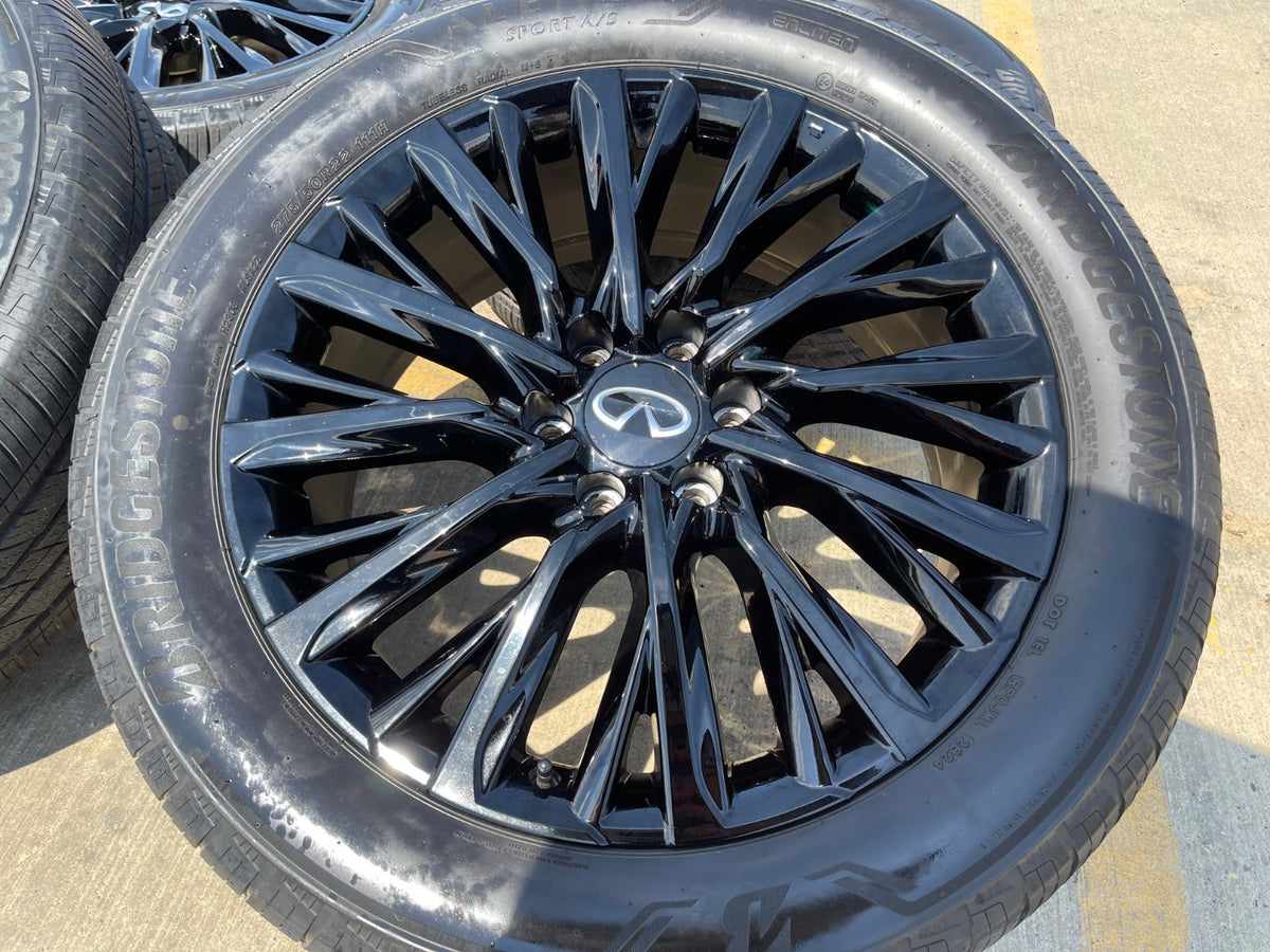 22" Infiniti QX80 QX56 Nissan Titan Armada OEM 94238 wheels rims SET