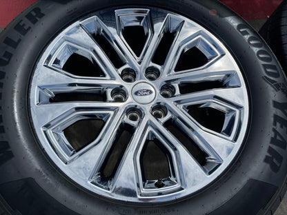 20" Ford F-150 LARIAT OEM 10619 rims wheels Expedition SET GOODYEAR NEW