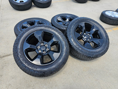 20" Ram 1500 OEM LIMITED Laramie wheels rims black 2675 2722