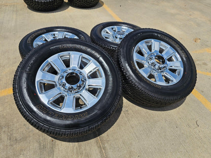 20" Ford F-250 F-350 Platinum OEM rims wheels 10103 tires MICHELIN A/T2
