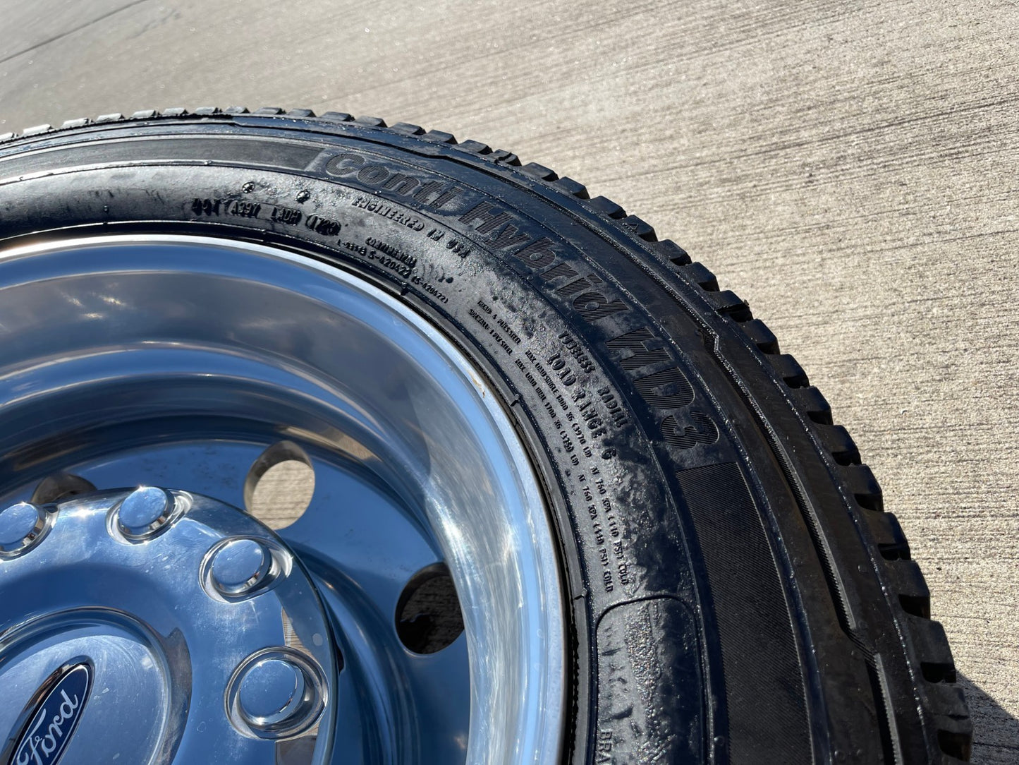 19.5" Ford F-450 Dually F-550 rims wheels RAM 4500 OEM 10x225 2023 2024 2025