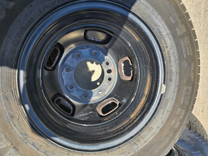 17" Dodge Ram 3500 Dually Laramie 8x200 wheels rims 2703 2704 OEM 2024 2025 NEW