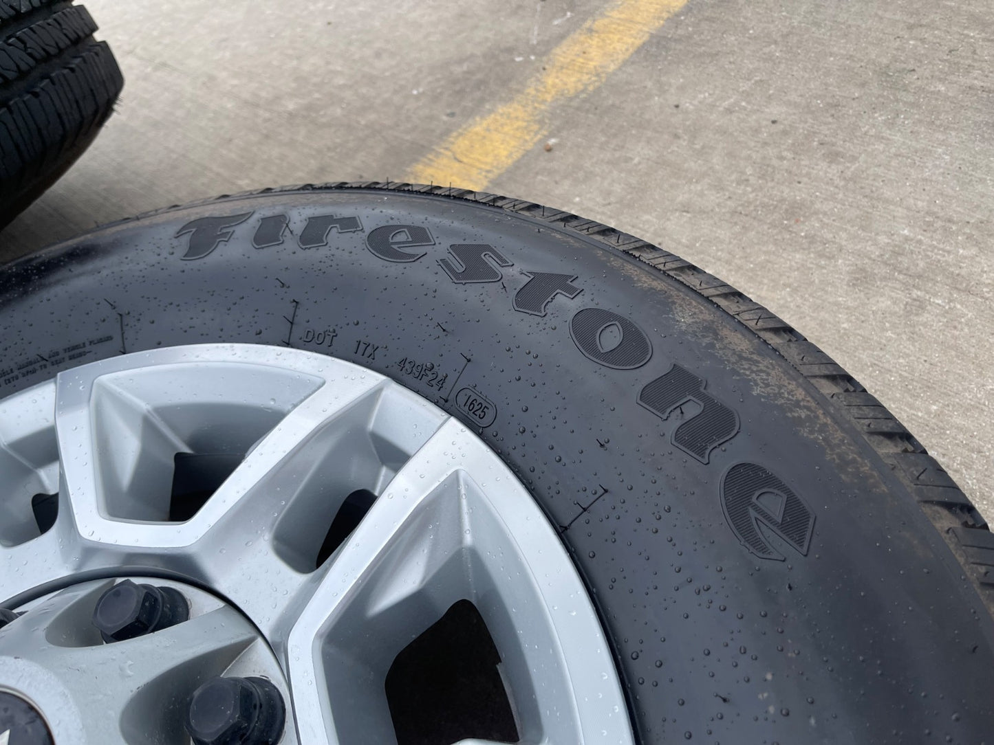 17" Chevy Silverado GMC Sierra 2500 OEM 5948 wheels rims 2025 2026 FIRESTONE NEW