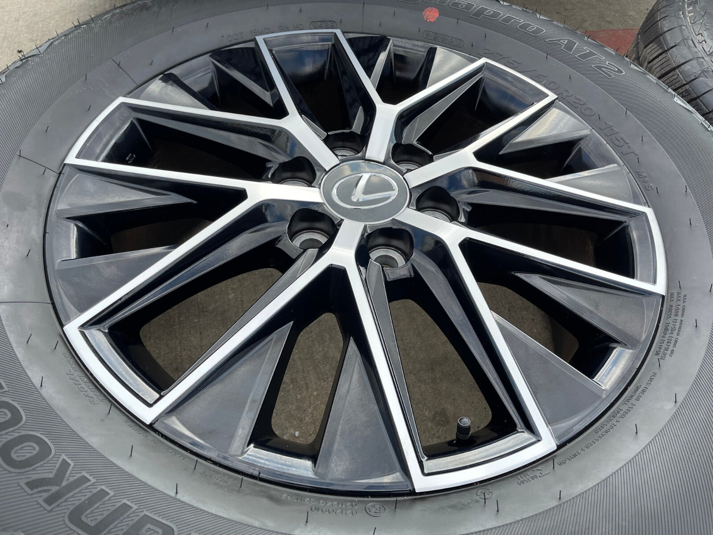 20" Lexus GX550 OEM wheels rims Toyota Land Cruiser Tundra 10545 LX600 2025 NEW