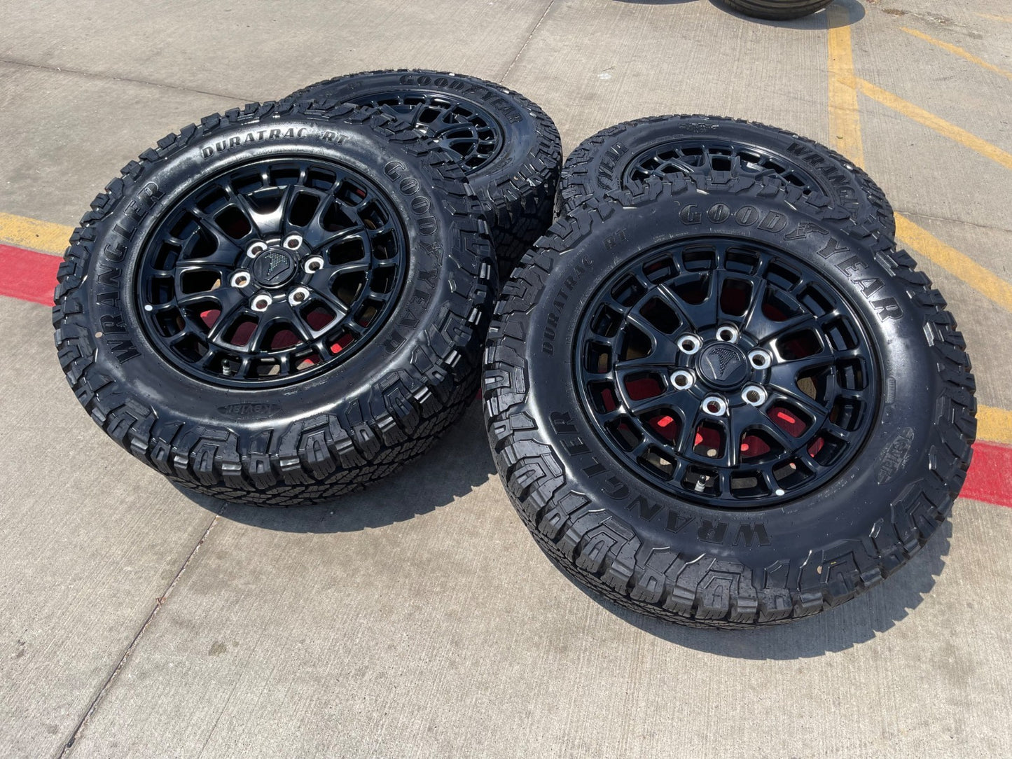 18" Toyota Tundra TSS T FORCE TRD OEM wheels rims Sequoia SET 2026 2027 NEW