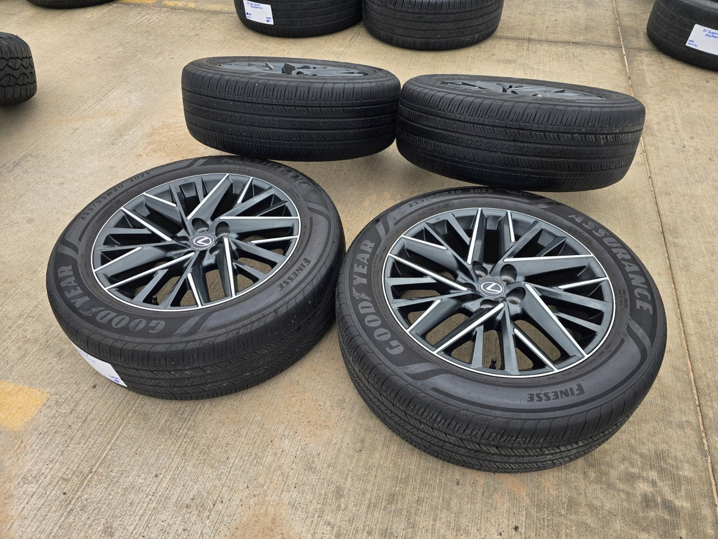 20" Lexus TX350 OEM 10574 wheels rims LS500H LS500 LC500 Grand Highlander