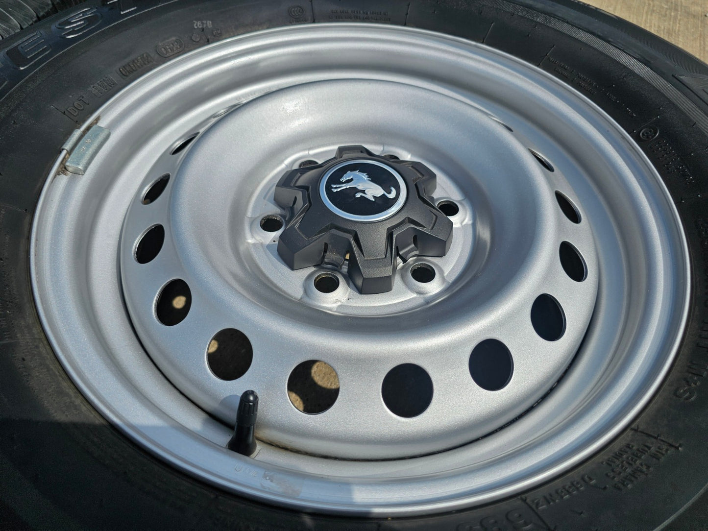 16" Ford Bronco steel wheels rims SET 10226 Ranger 2022 2023 2024 2025 2026
