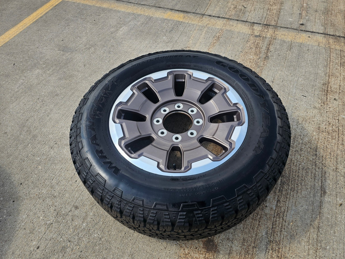 20" Ford F-250 F-350 OEM KING RANCH tan wheel rim tire 10487 2024 2025 2026 NEW