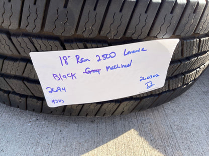 18" Ram 2500 3500 LARAMIE OEM wheels rims 2694 tires MICHELIN DEFENDER LTX M/S2