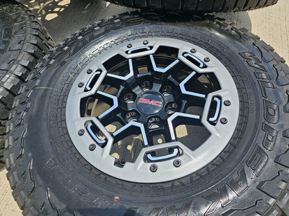 17" GMC Sierra Chevy Silverado OEM Beadlock wheels rims Canyon 2024 2025 NEW