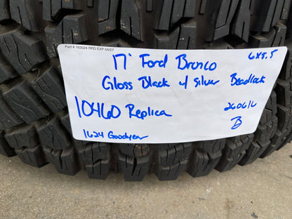 17" Ford F-150 Raptor Bronco R OEM Replica BEADLOCK 10460 rims wheels tires 35"