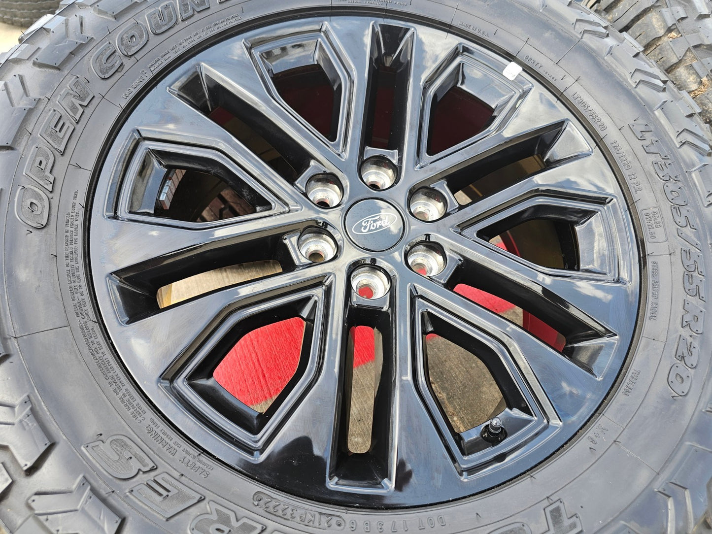 20" Ford F-150 LARIAT OEM 10619 rims wheels SET Expedition tires TOYO 33"