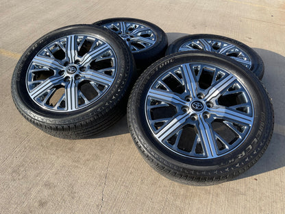 22" Toyota Tundra Sequoia OEM wheels rims 75282 Land Cruiser GX550 CAPSTONE