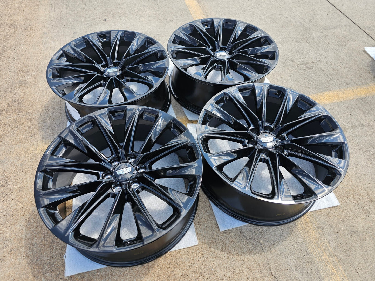 24" Cadillac Escalade V OEM ONYX wheels rims 2023 2024 2025 2026 2027 NEW